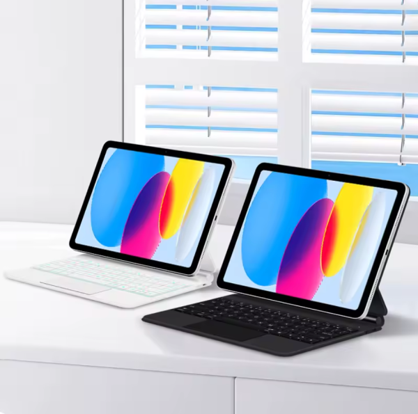 magic keyboard for ipad 11th 10th generation case 2025 ipad a16 11th 11" a3354 a3355 a3356 a2696 smart magnetic book cover folio